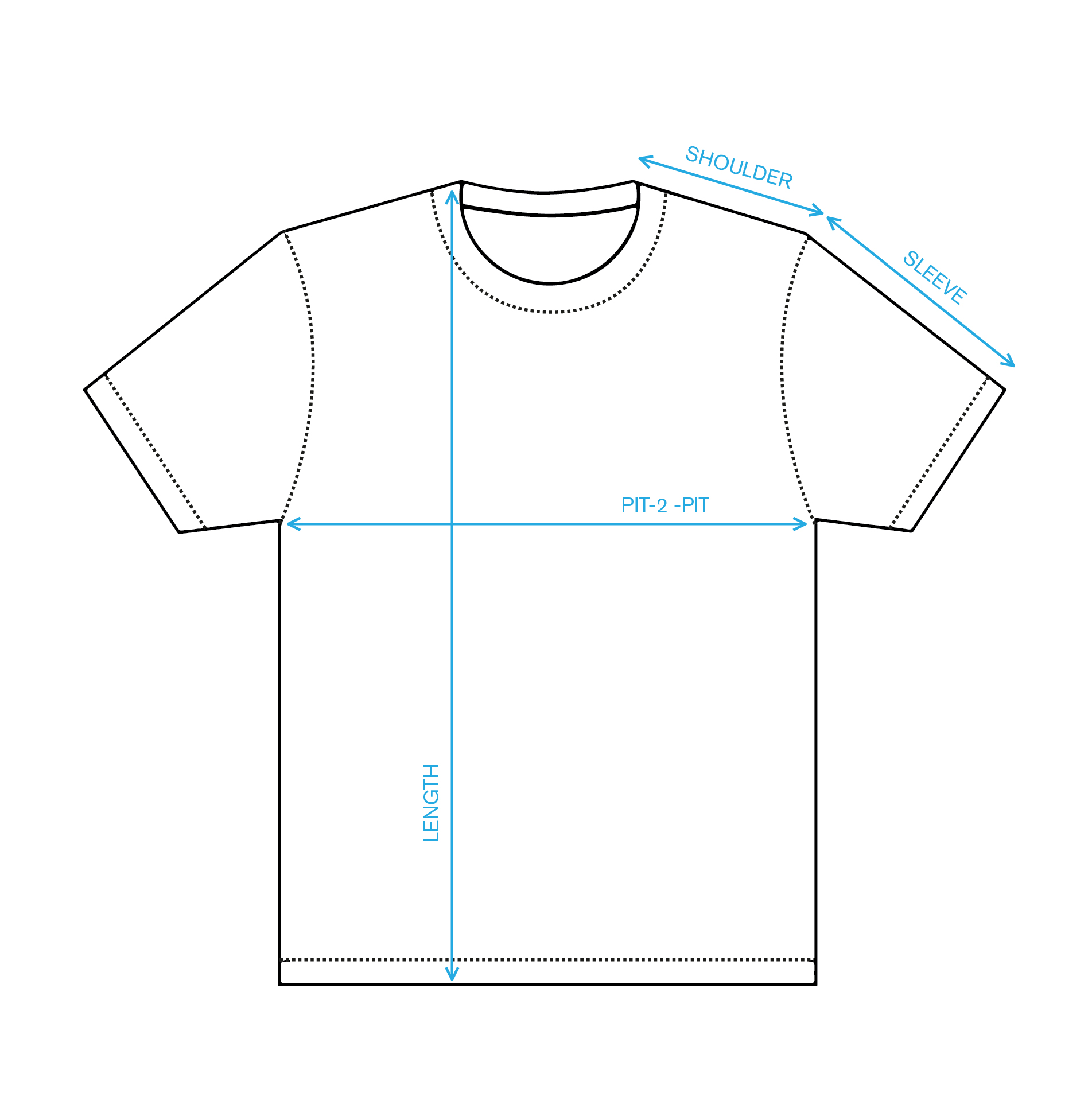 T Shirt Measurement Chart