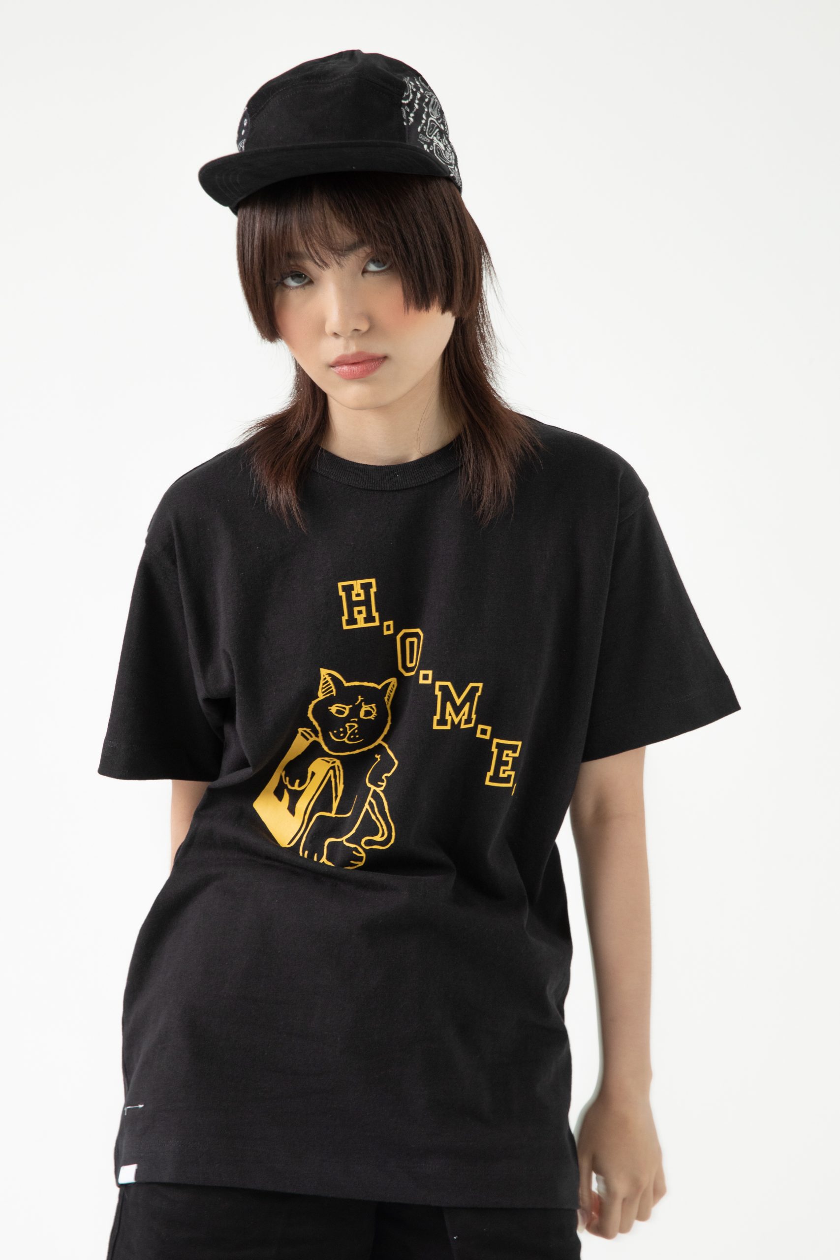Home Cat Black T-shirt – Bluesville